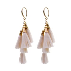 Daydreamer Tassel Raffia Earring