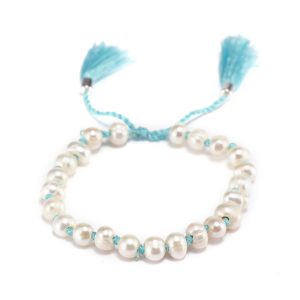 Handmade Fresh Water Pearl Bead Bracelet