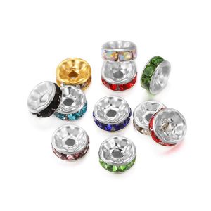 Rhinestone Spacer Beads