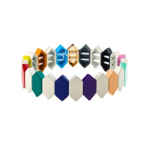 Dazzle Colorful Enamel Bracelet