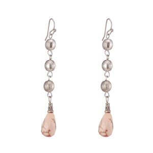 Handmade Turquoise Drop Earrings